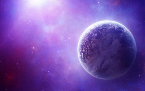 Fototapeta Przestrzeń kosmiczna, atmosfera i obiekt astronomiczny