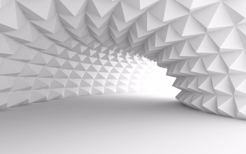 Fototapeta 3d tunel