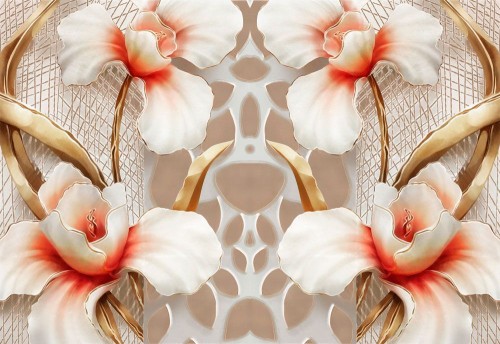 Fototapeta 3d irysy