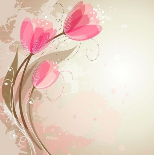 Fototapeta Trzy tulipany