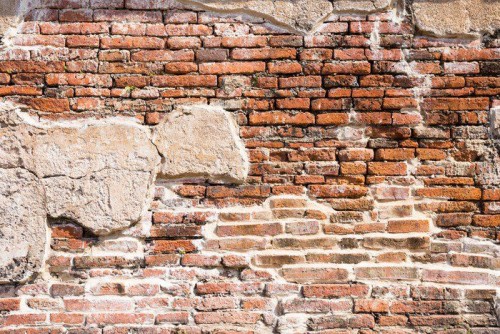 Fototapeta Starożytny mur fragment