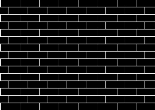 Fototapeta Czarna cegła