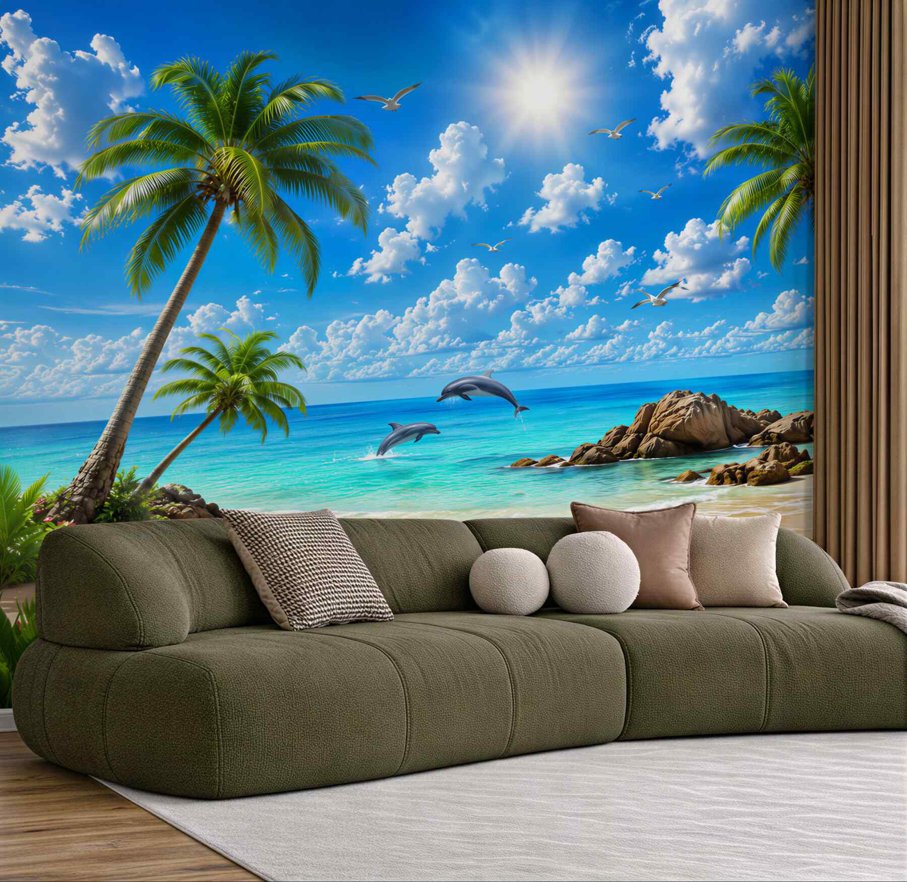 Fototapeta morze tropikalna plaża natura?v23