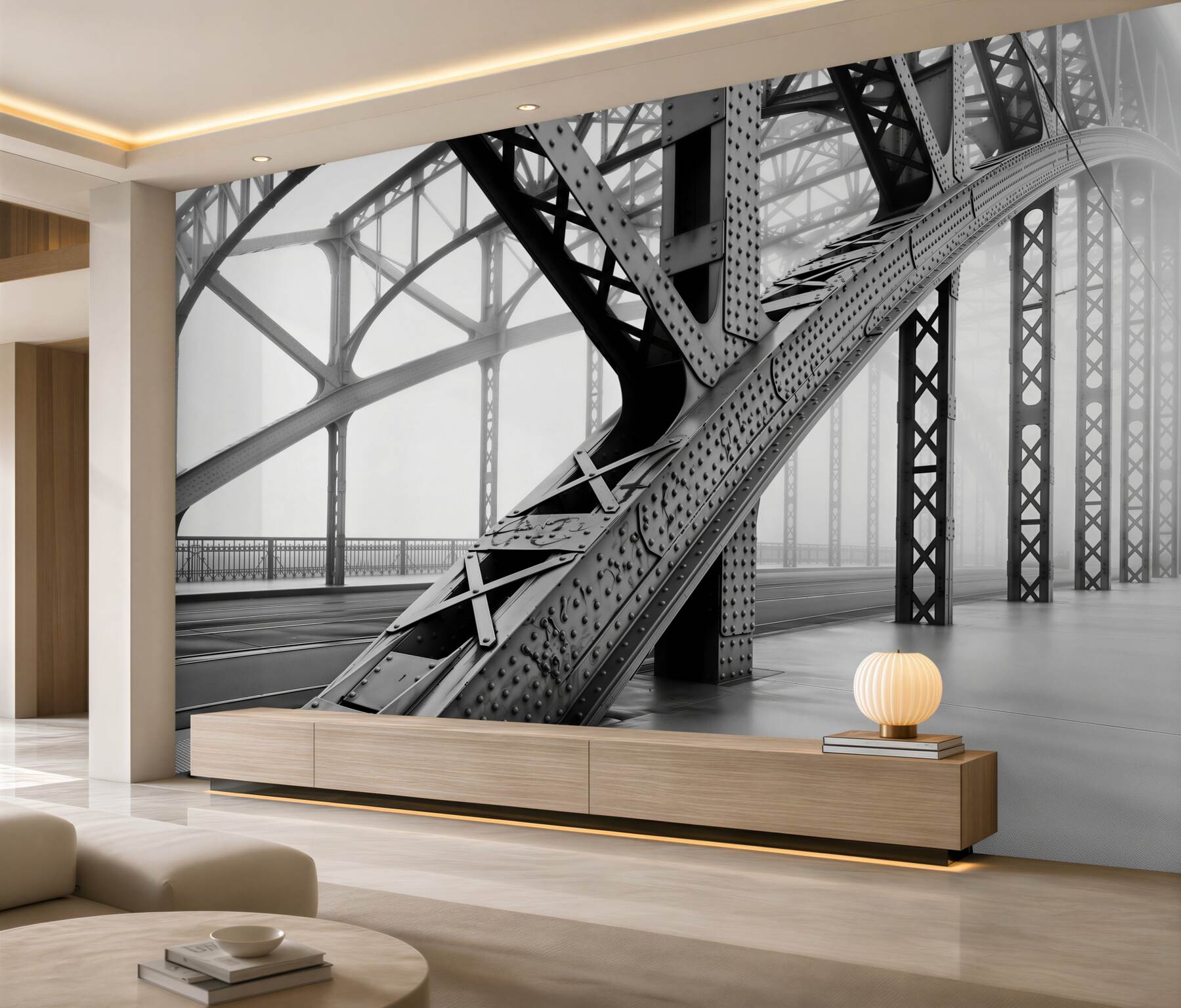 Fototapeta stalowe elementy mostu?v23