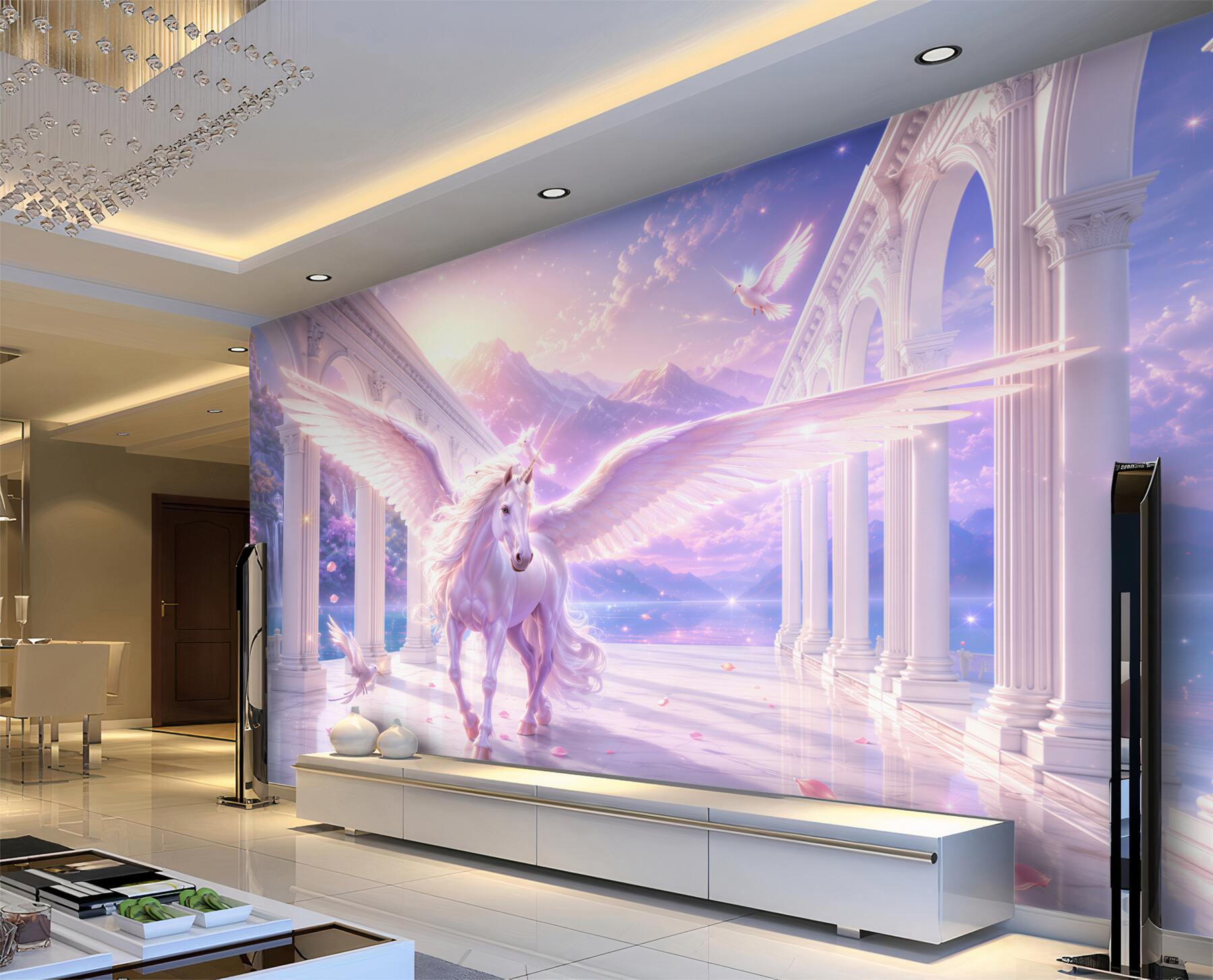 Fototapeta latający jednorożec fantasy?v23