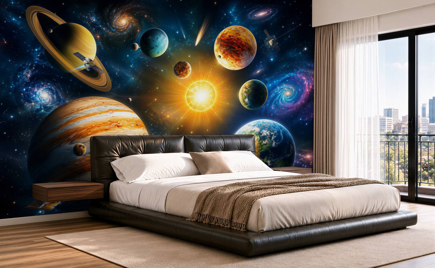 Fototapeta piękno różnych planet?v23
