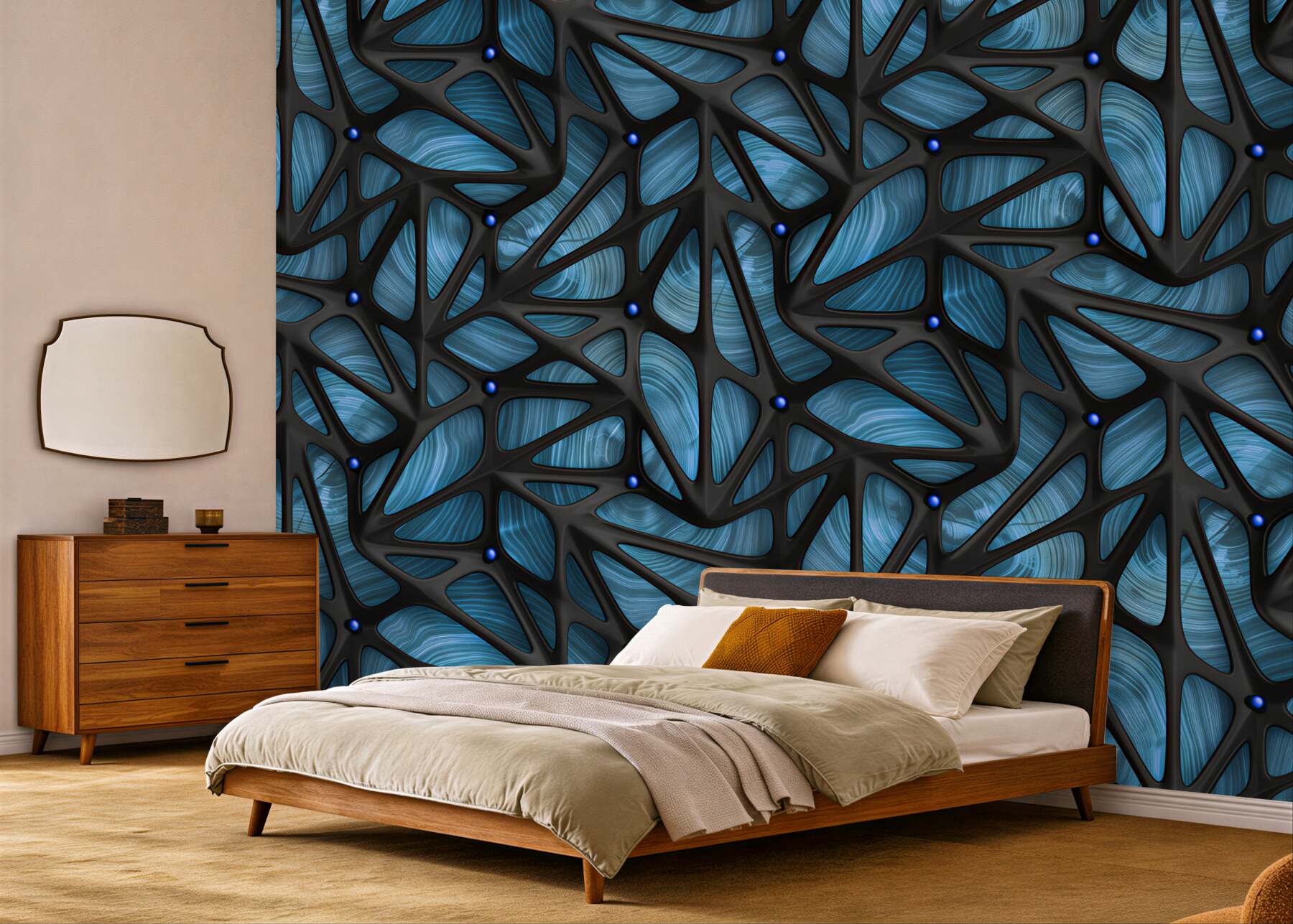 Fototapeta nocny las liściasty w świetle księżyca?v23