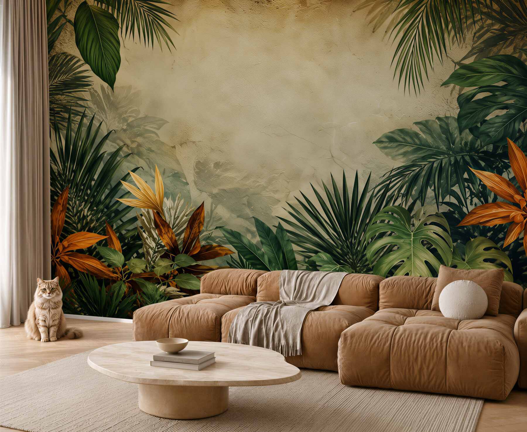 Fototapeta tropikalne deszcze w dżungli?v23