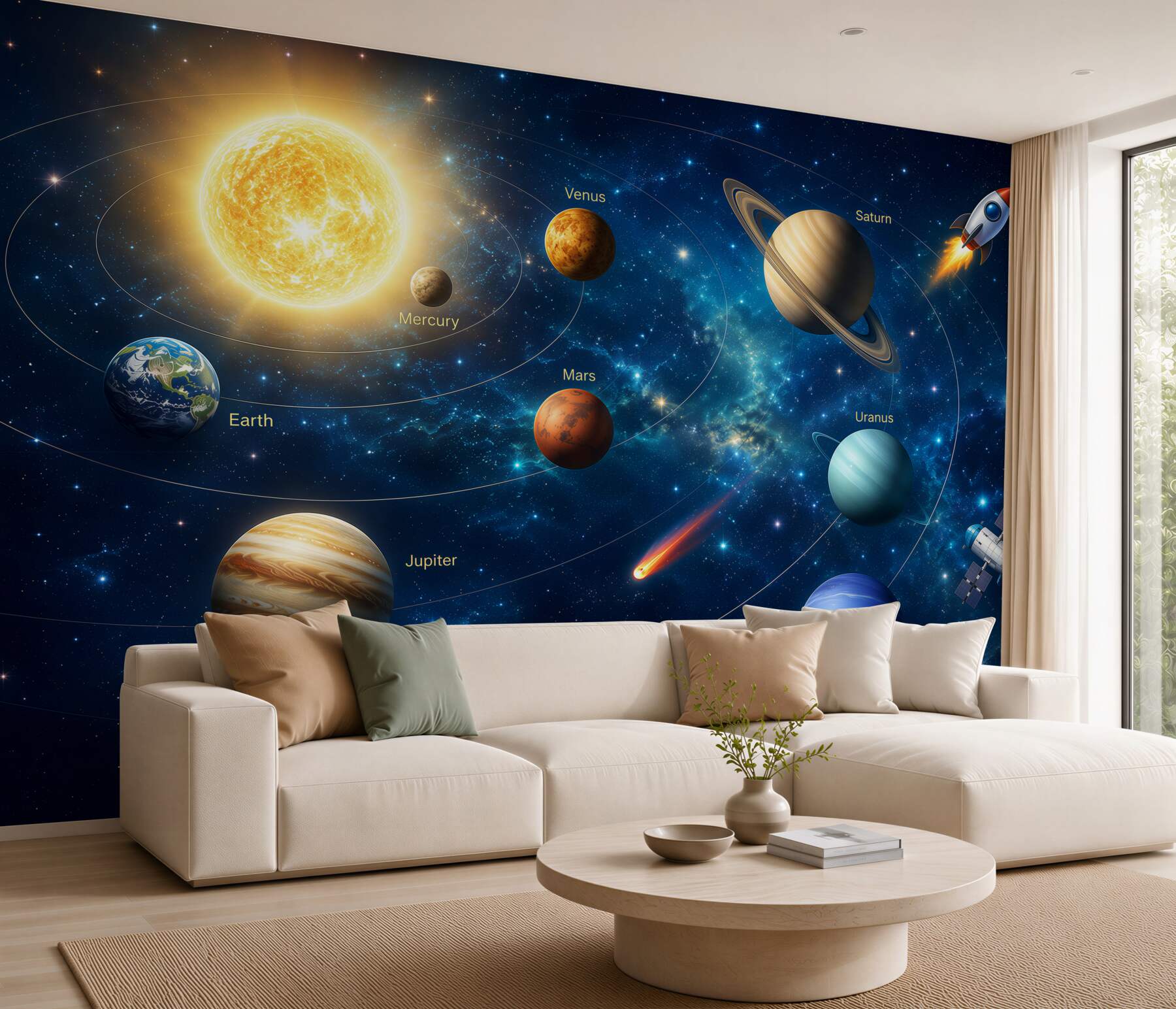 Fototapeta Planety w kosmosie