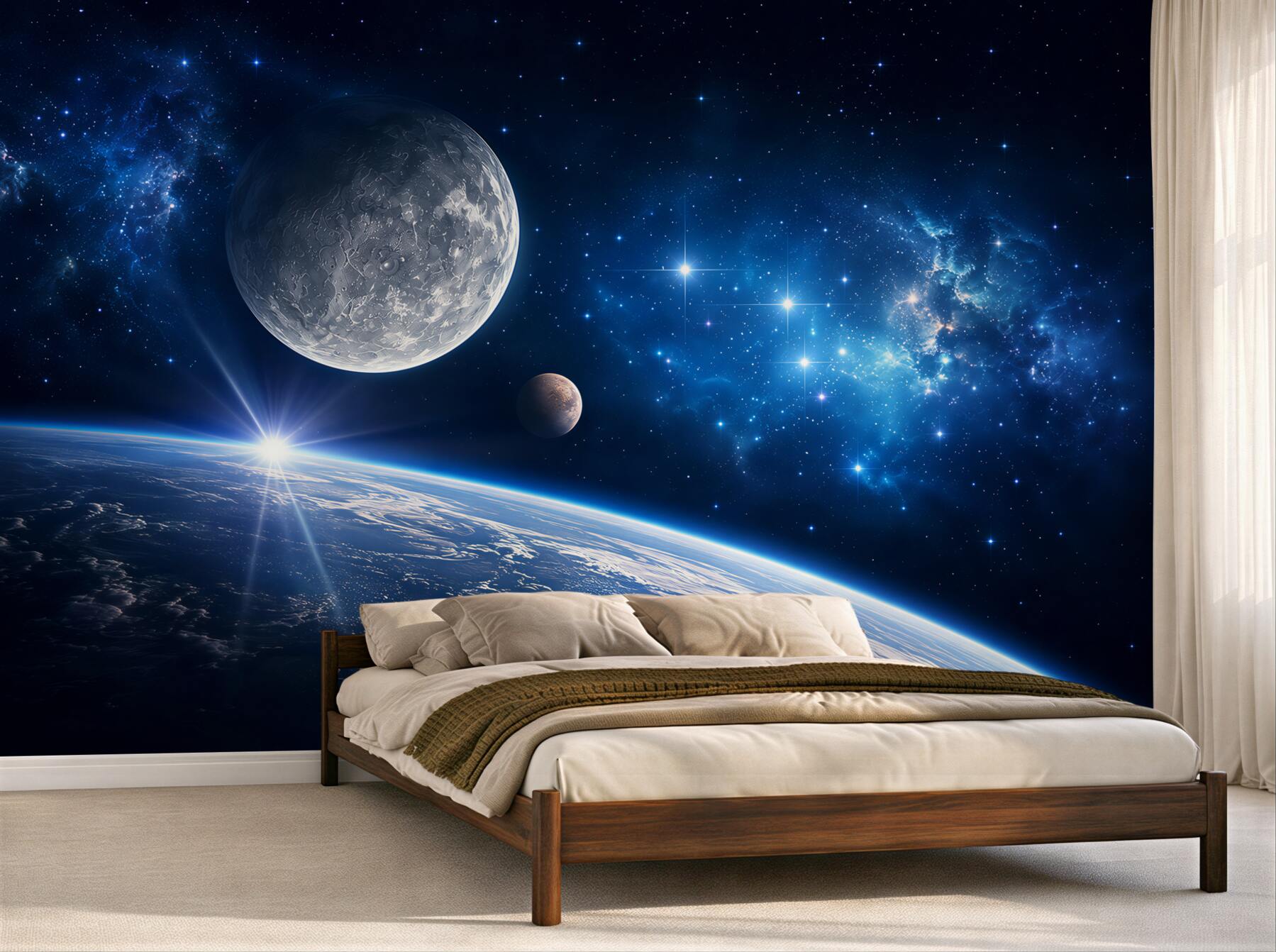Fototapeta Przestrzeń kosmiczna, niebo i atmosfera?v23
