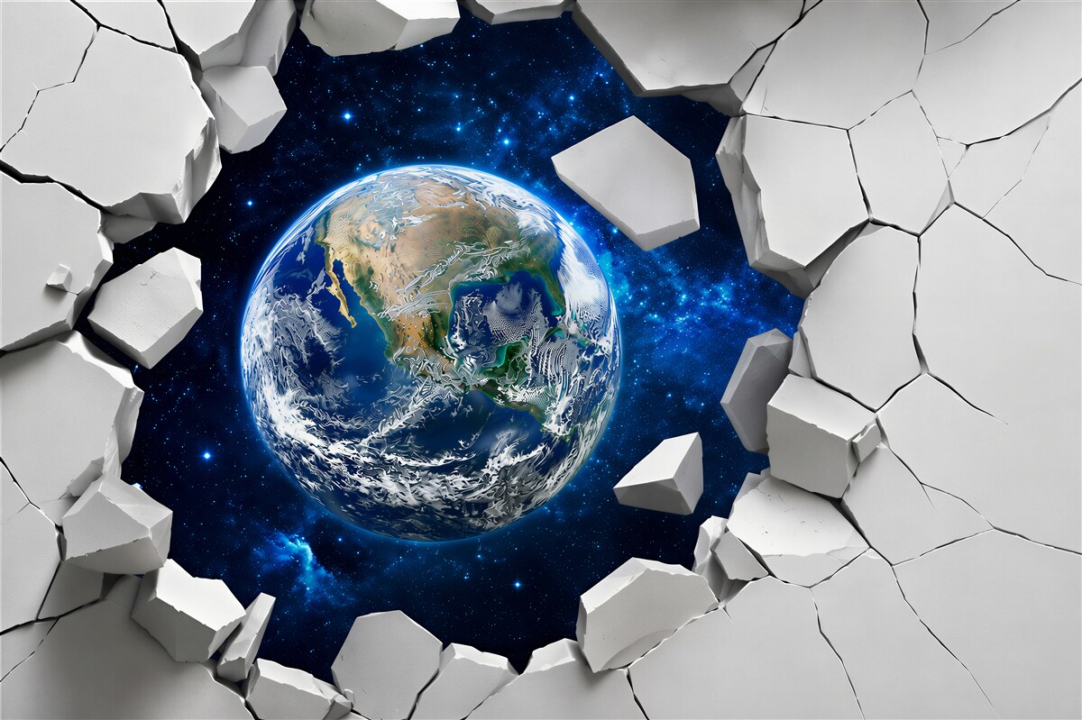Fototapeta 3d Planeta Ziemia