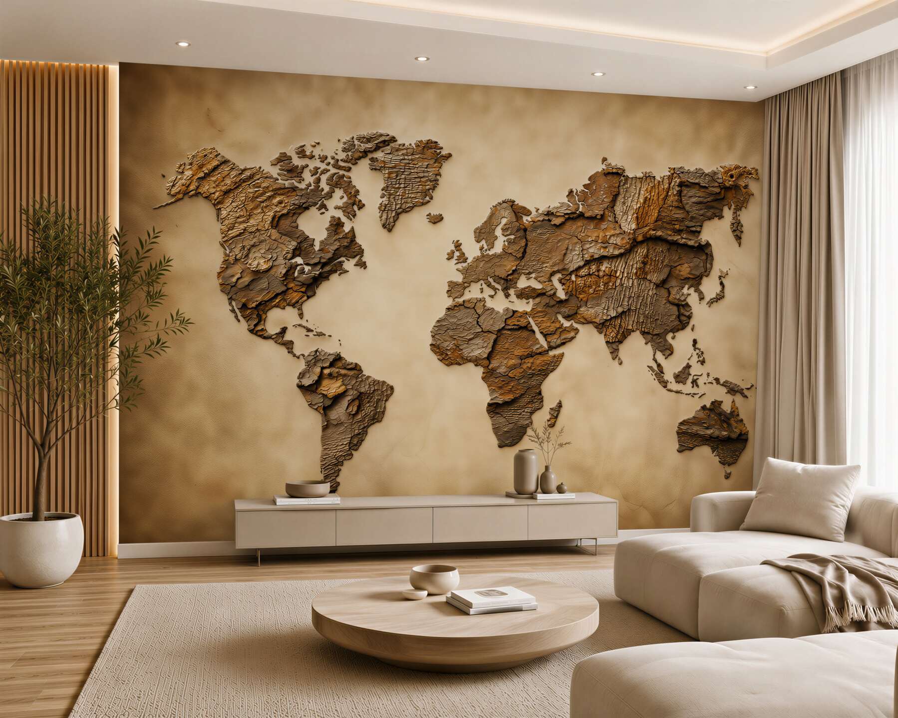 Fototapeta mapa świata z wysokościami gór?v23