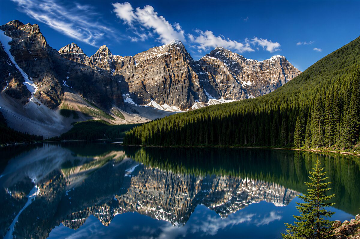 Fototapeta Jezioro Louise w Banff