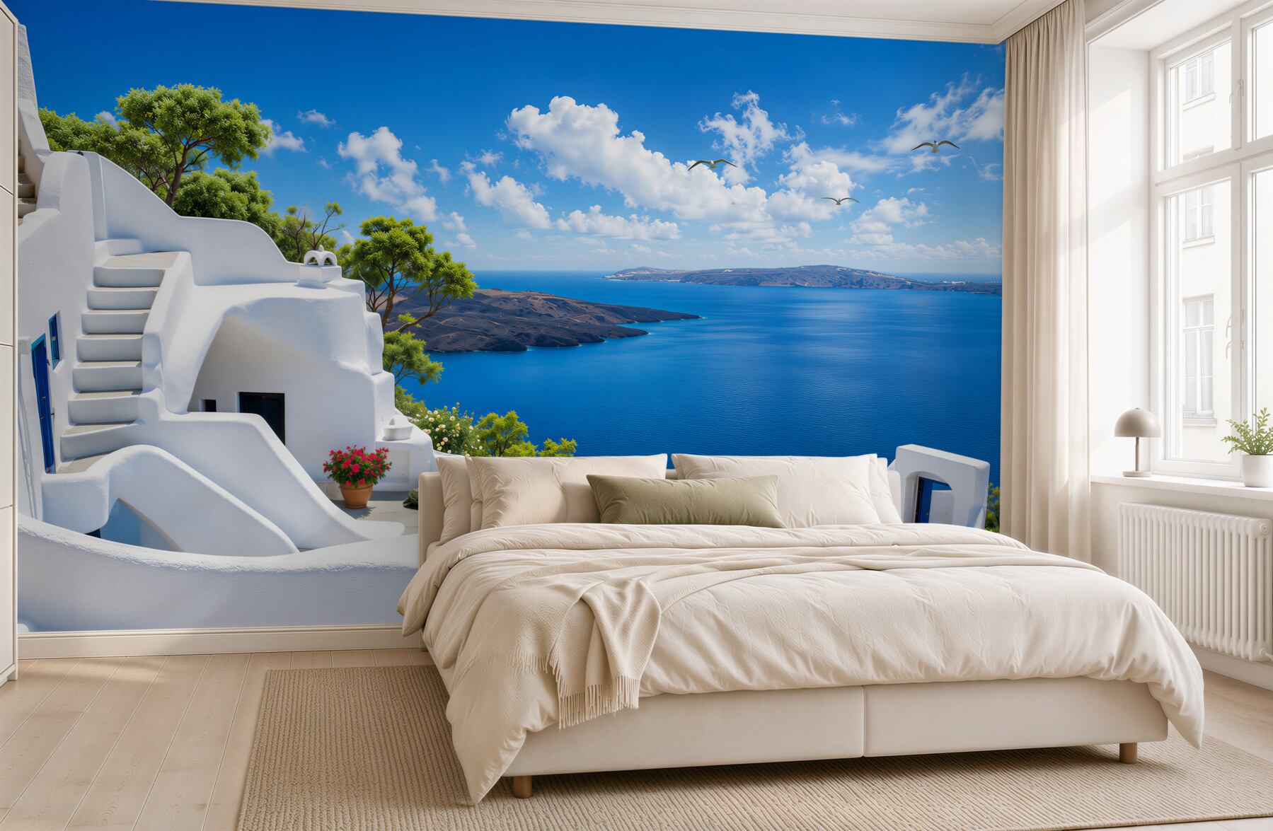 Fototapeta grecka wyspa santorini?v23
