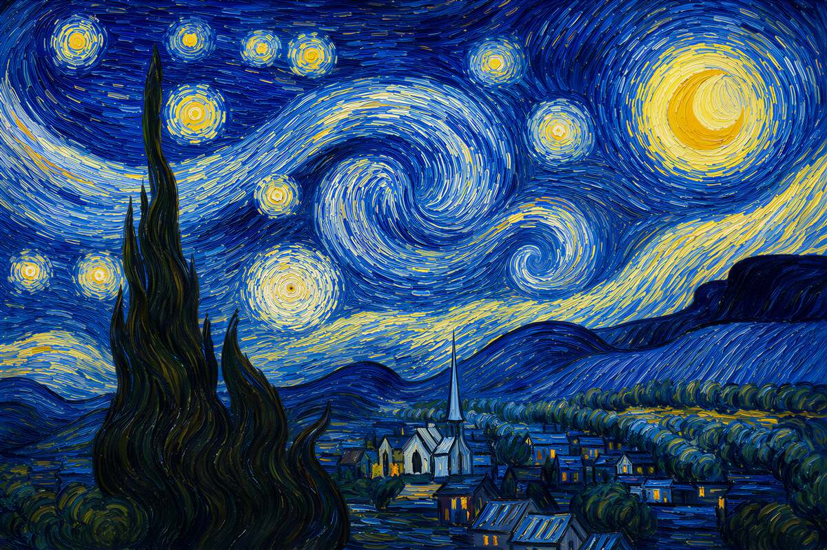 Fototapeta malarstwo van Gogha