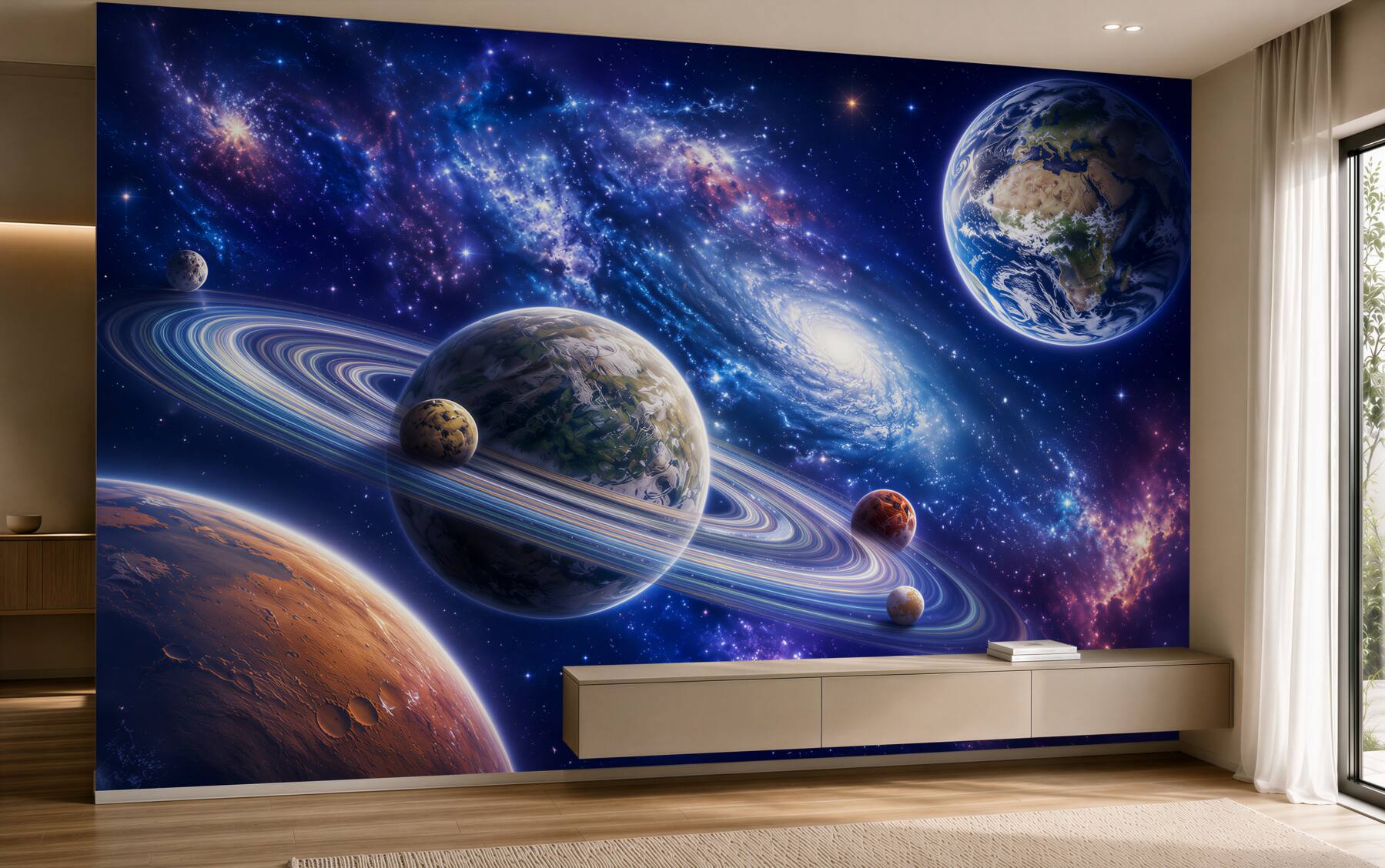 Fototapeta Planety w kosmosie