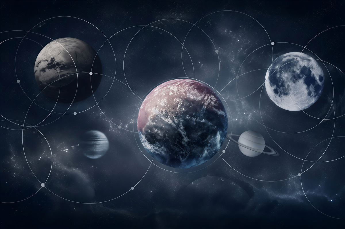 Fototapeta Planety Układu Słonecznego