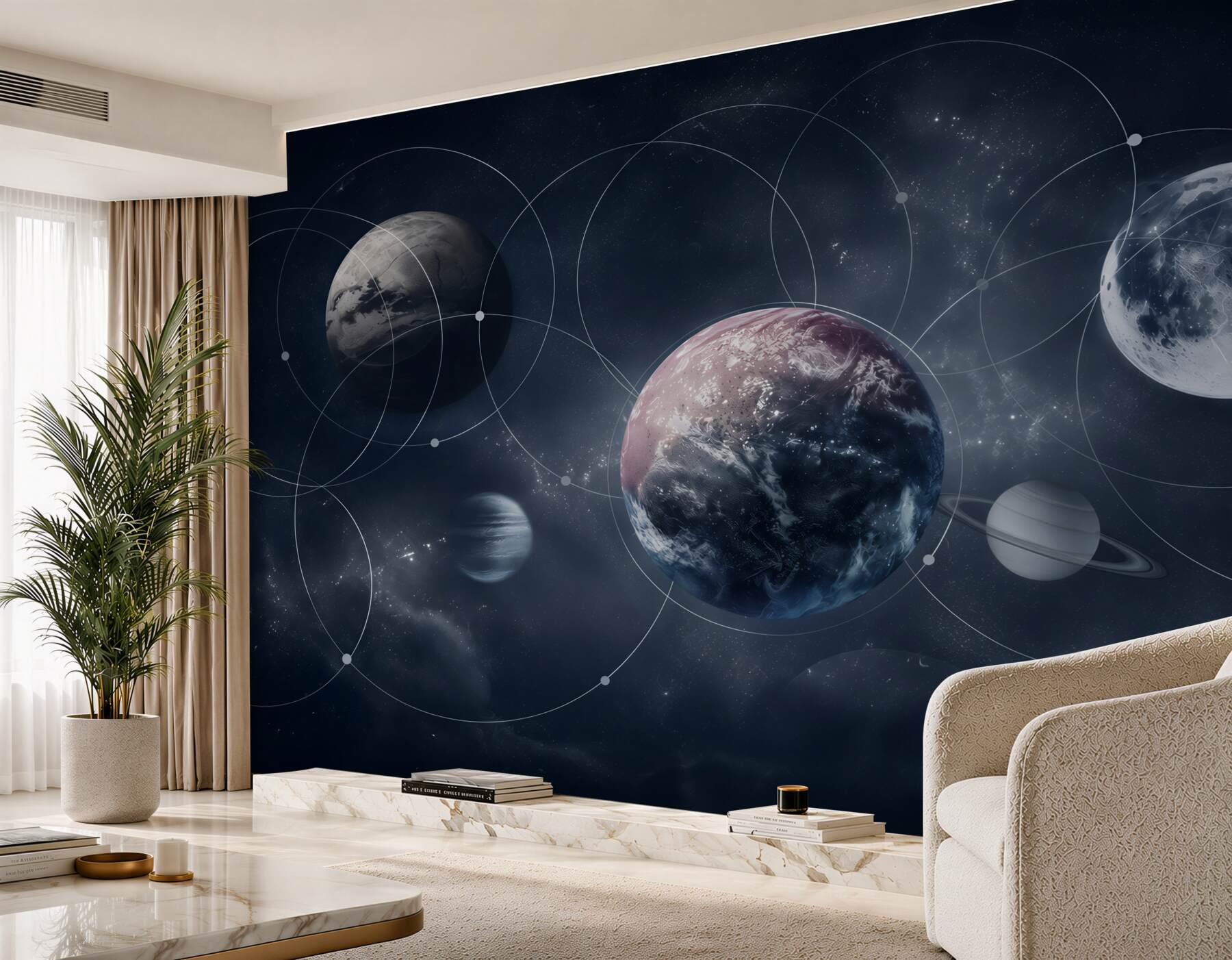 Fototapeta Planety Układu Słonecznego