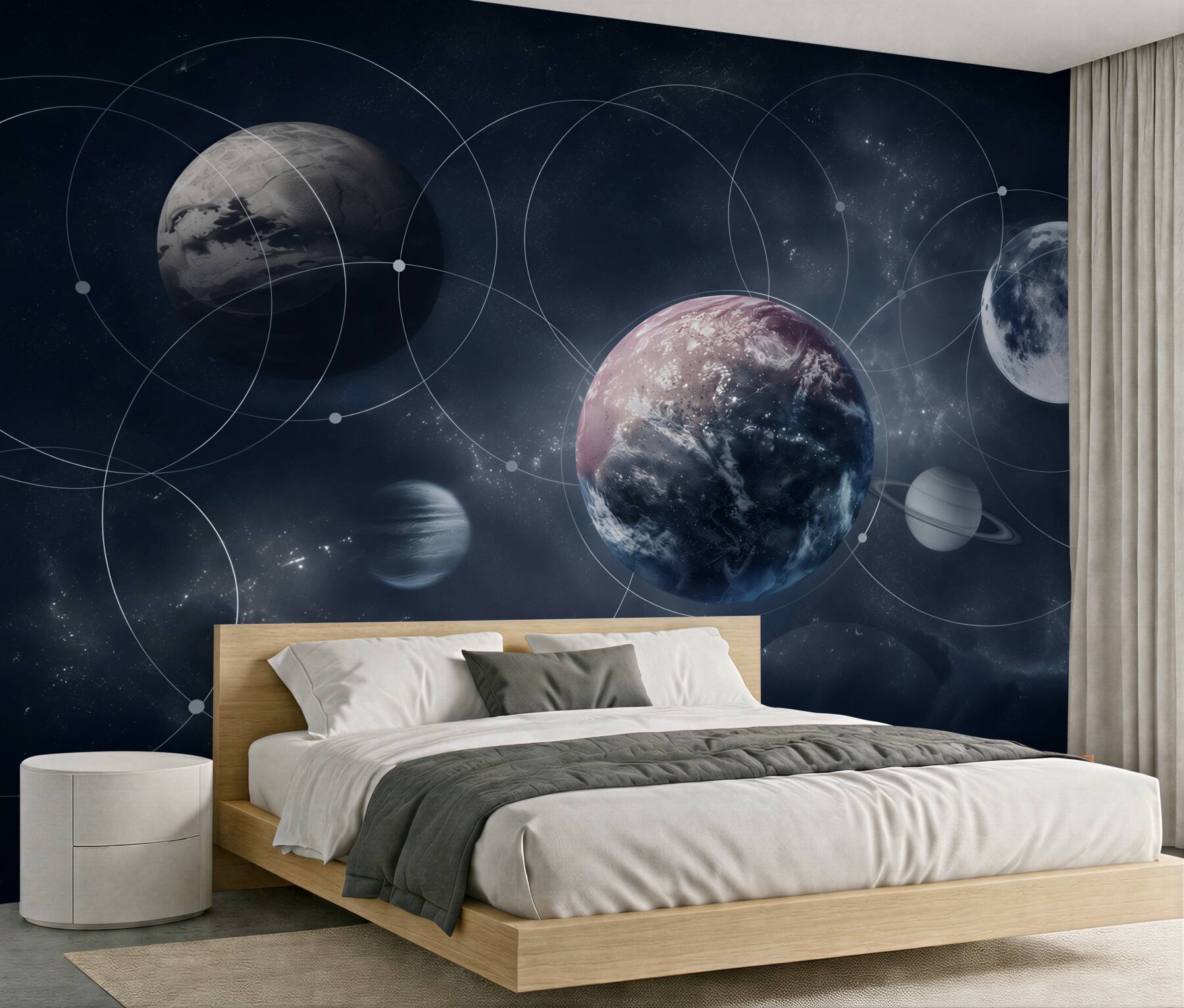 Fototapeta Planety Układu Słonecznego?v23