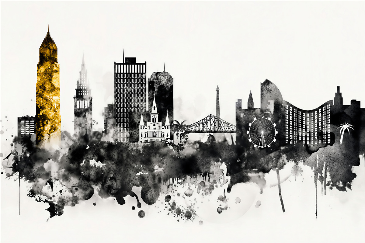Fototapeta Abstrakcyjna architektura miasta