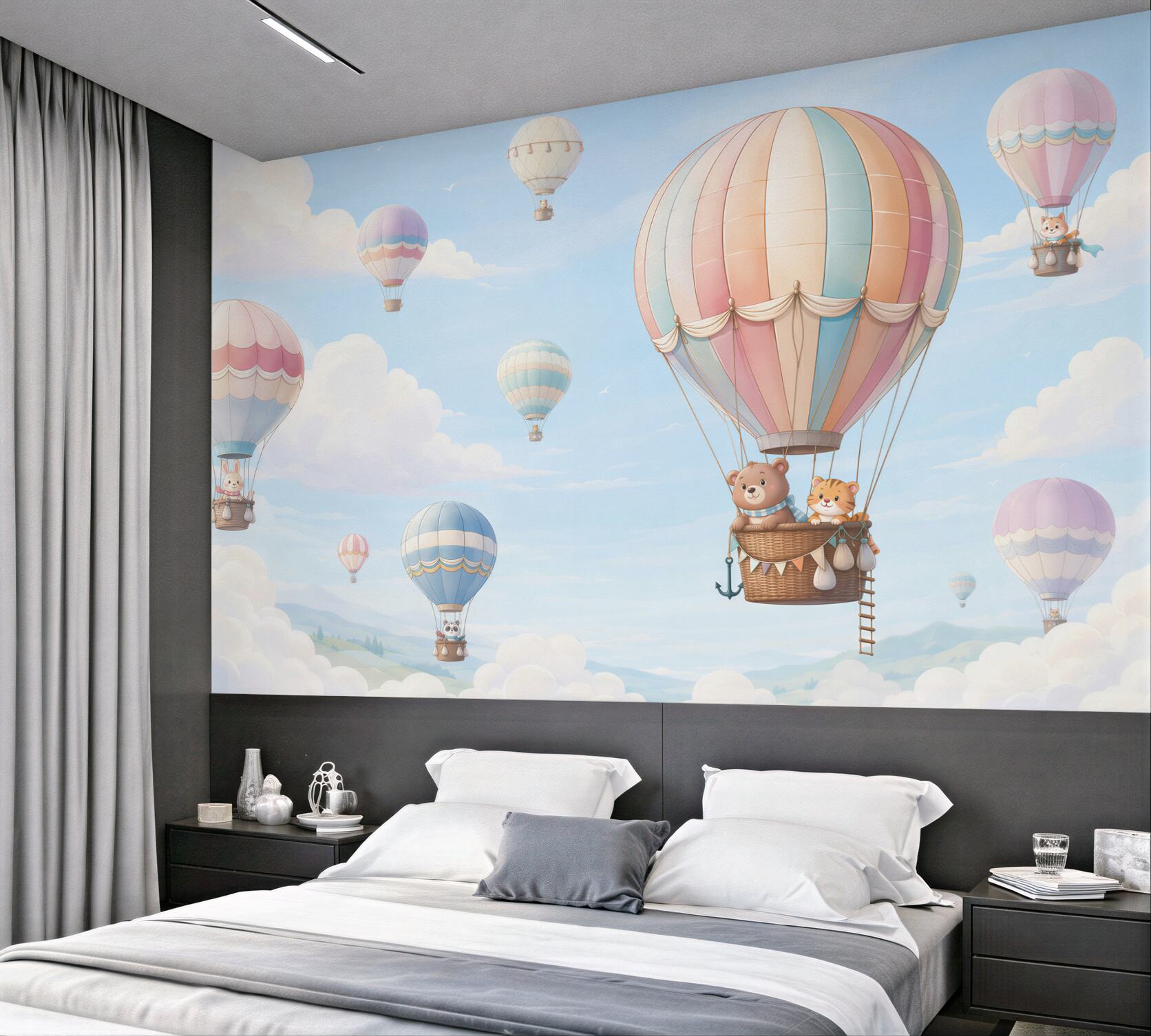 Fototapeta Balony z pływającymi zwierzętami?v23