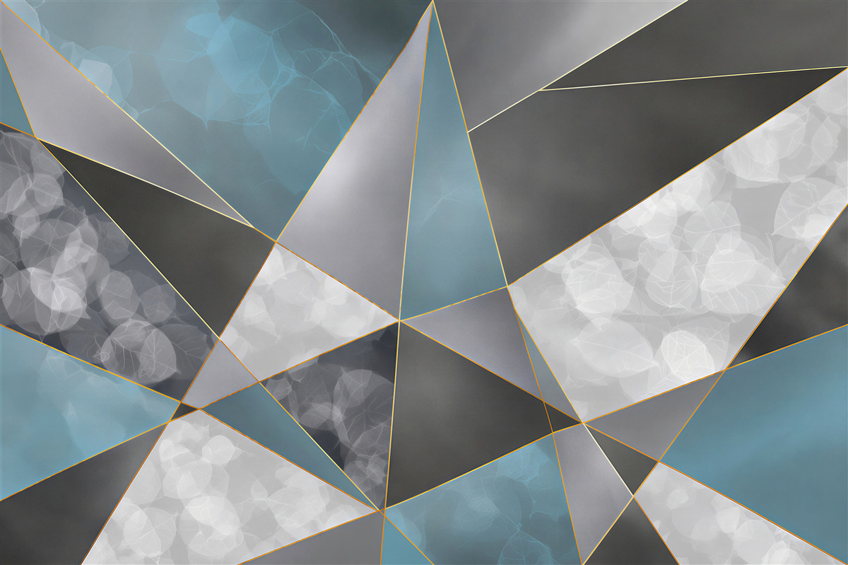Fototapeta niezwykłe geometryczne tło
