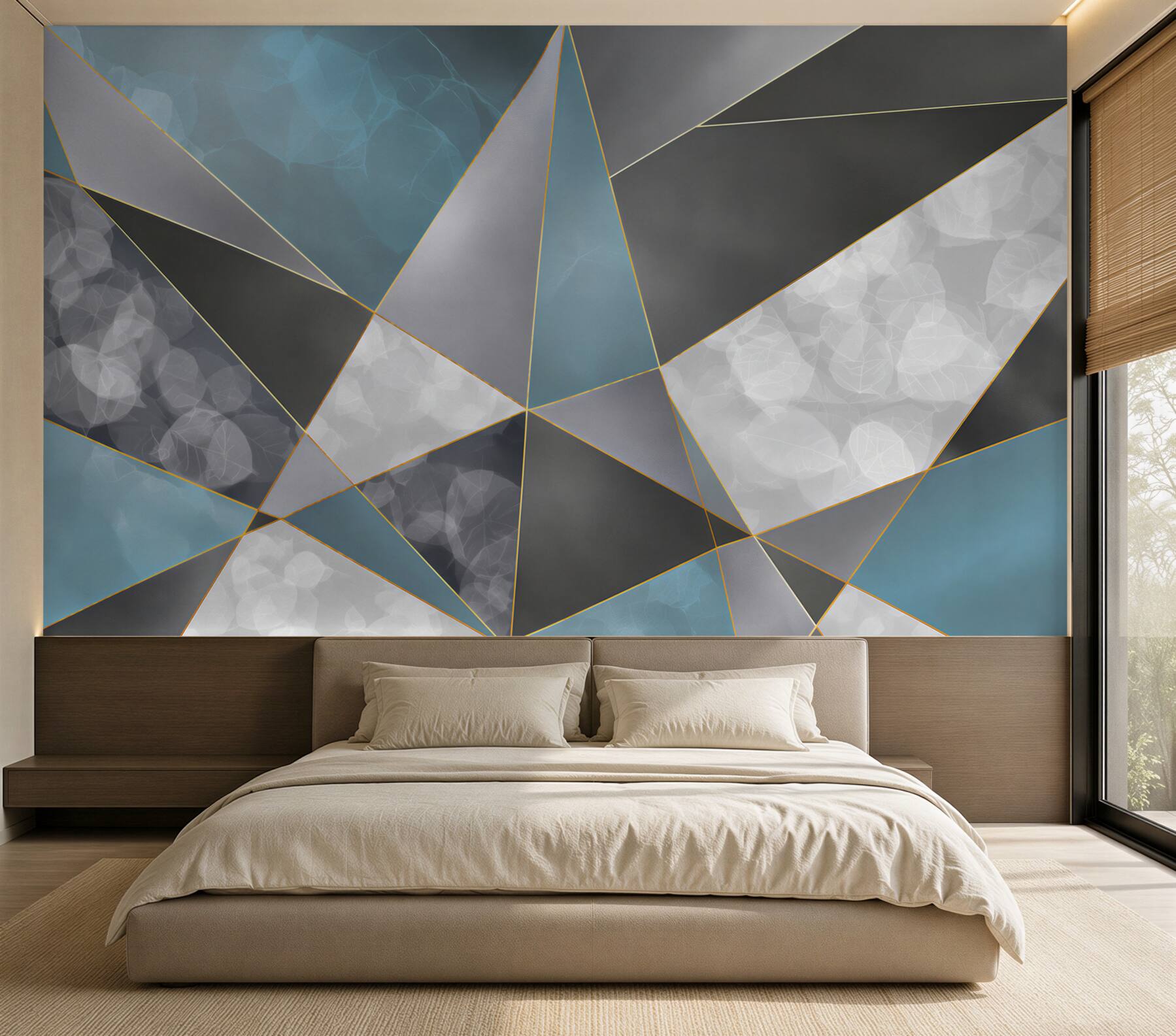 Fototapeta niezwykłe geometryczne tło