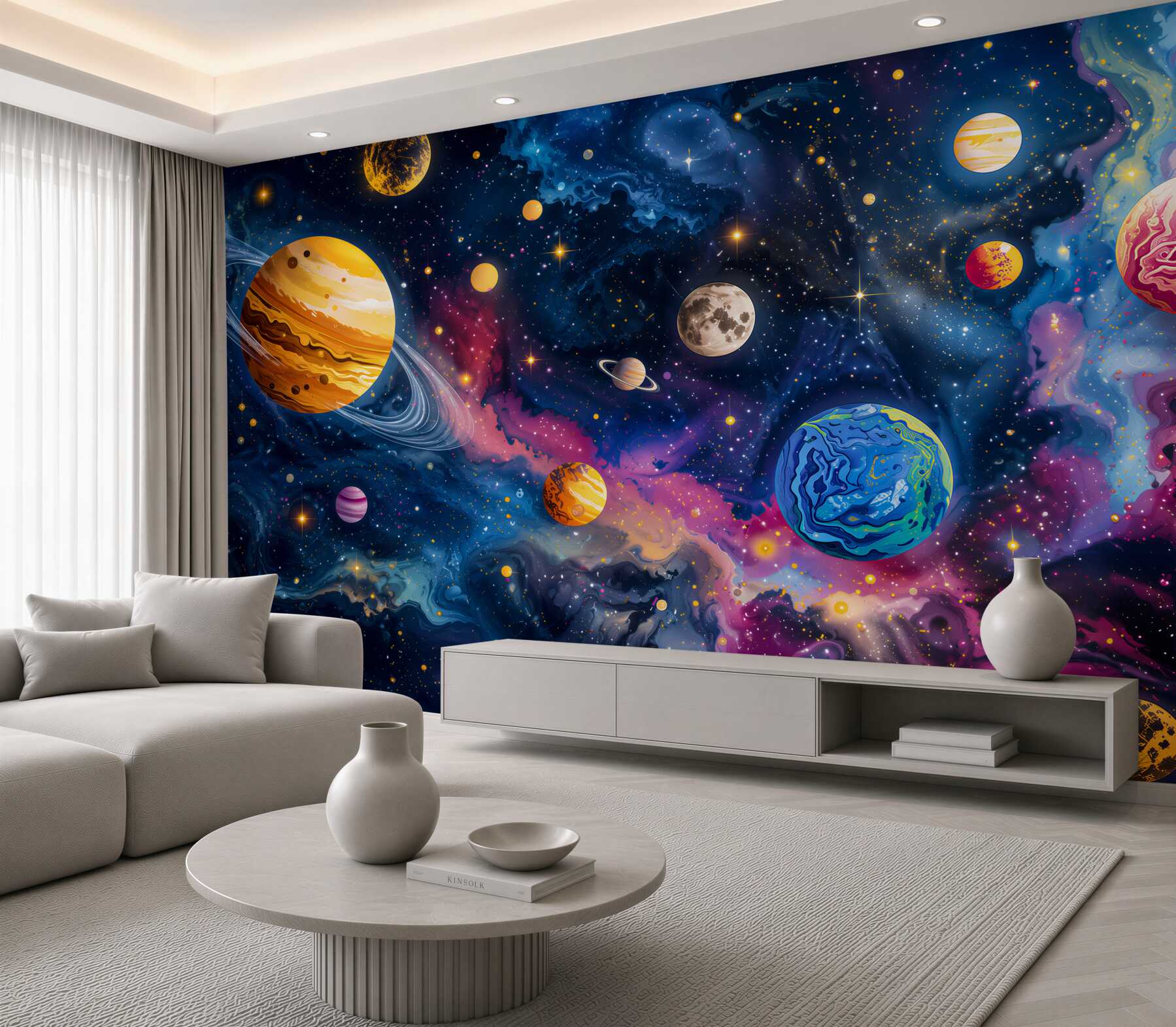 Fototapeta Orbity i planety?v23