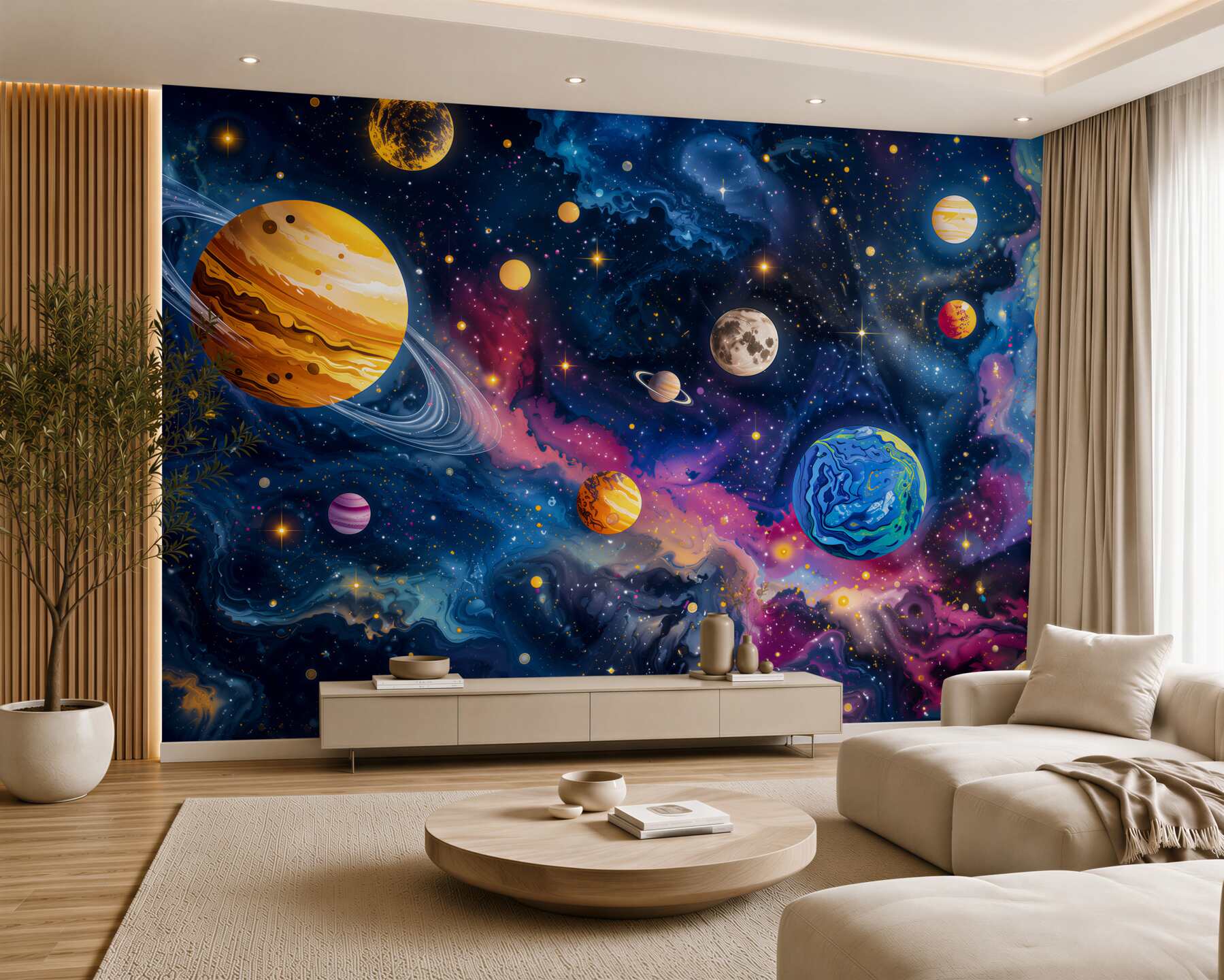 Fototapeta Orbity i planety