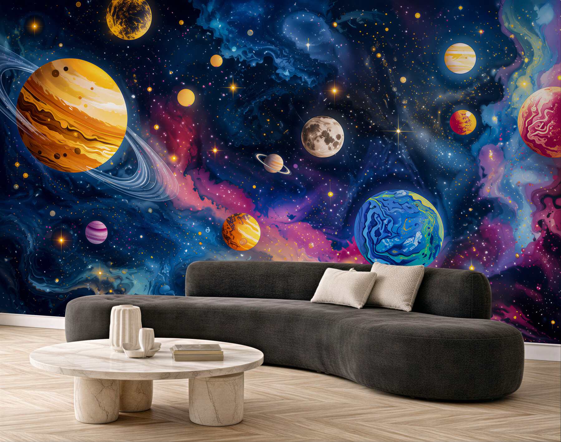 Fototapeta Orbity i planety?v23