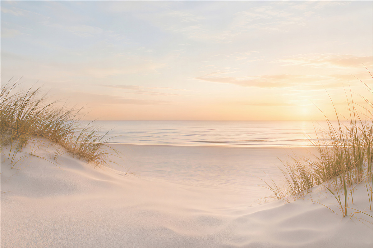 Fototapeta Sonnenuntergang an der ostsee