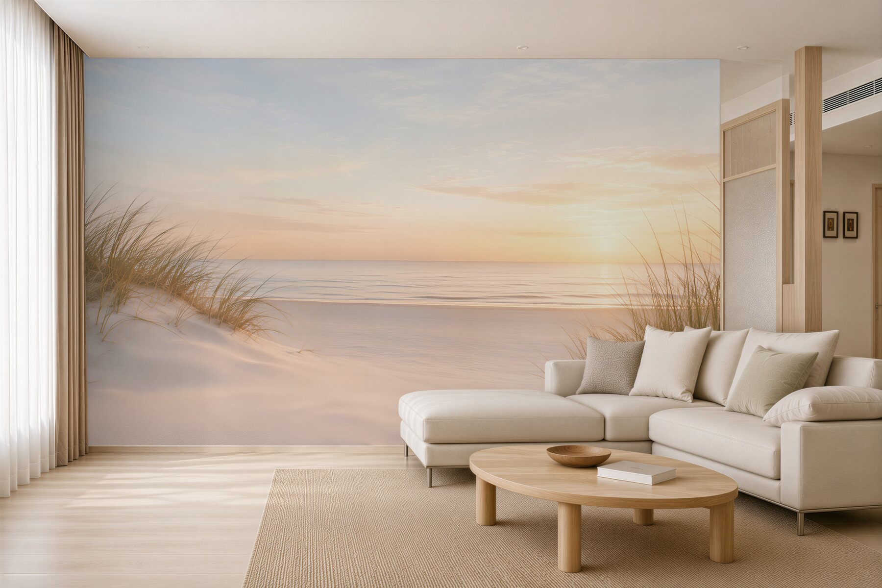 Fototapeta Sonnenuntergang an der ostsee?v23