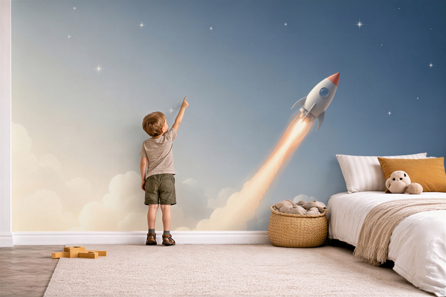 Fototapeta Latające pociski w nieznanej przestrzeni?v23