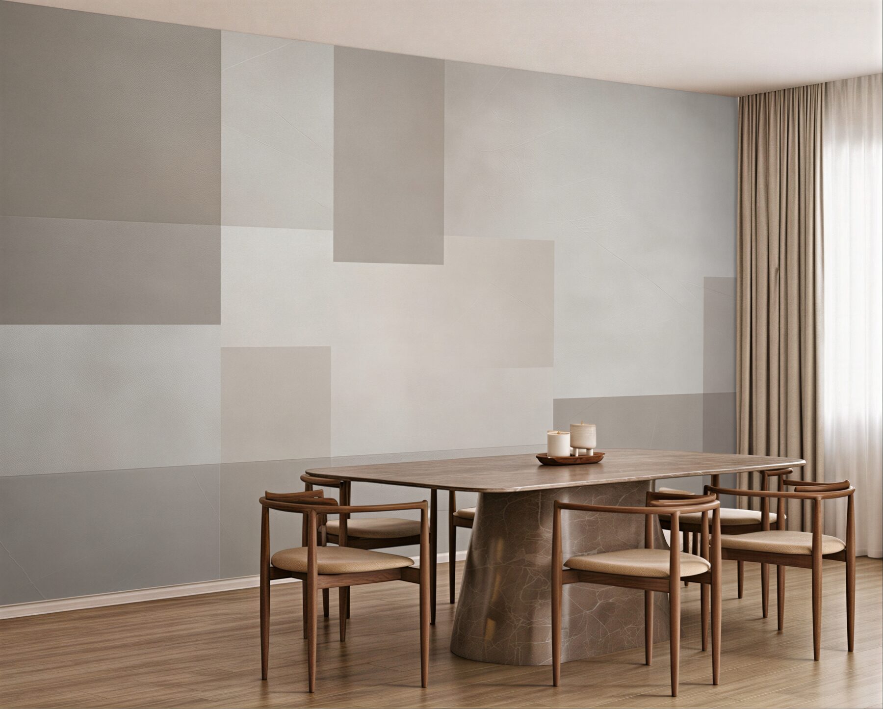Fototapeta geometryczne prostokąty beżowe minimalistyczne do nowoczesnego wnętrza?v23