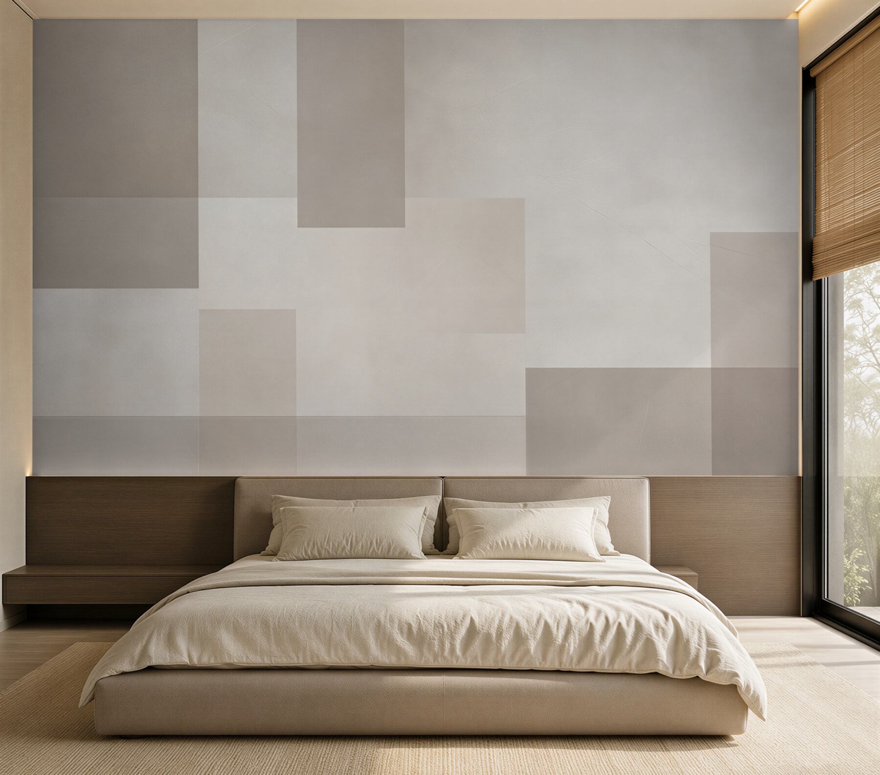 Fototapeta geometryczne prostokąty beżowe minimalistyczne do nowoczesnego wnętrza?v23