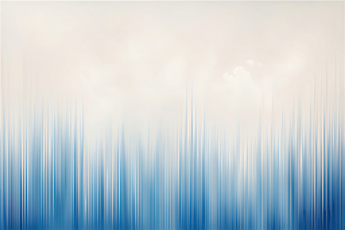 Fototapeta abstrakcyjne niebieskie smugi świetlne nowoczesny gradient
