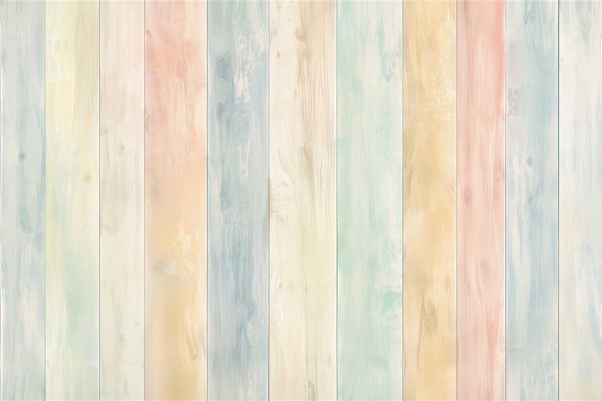 Fototapeta pastelowe deski drewniane w stylu shabby chic
