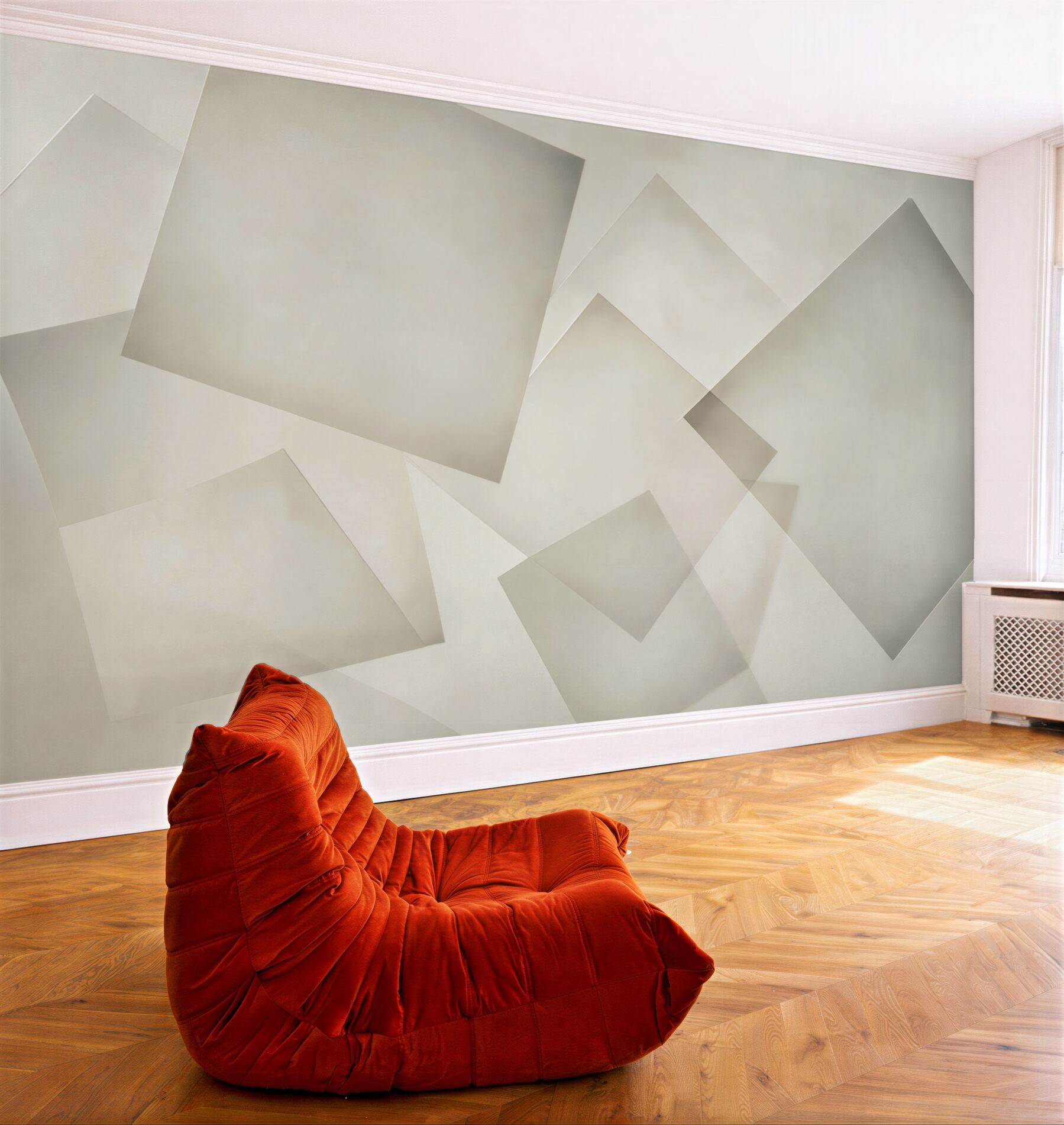 Fototapeta abstrakcyjne geometryczne prostokąty beżowe nowoczesne?v23