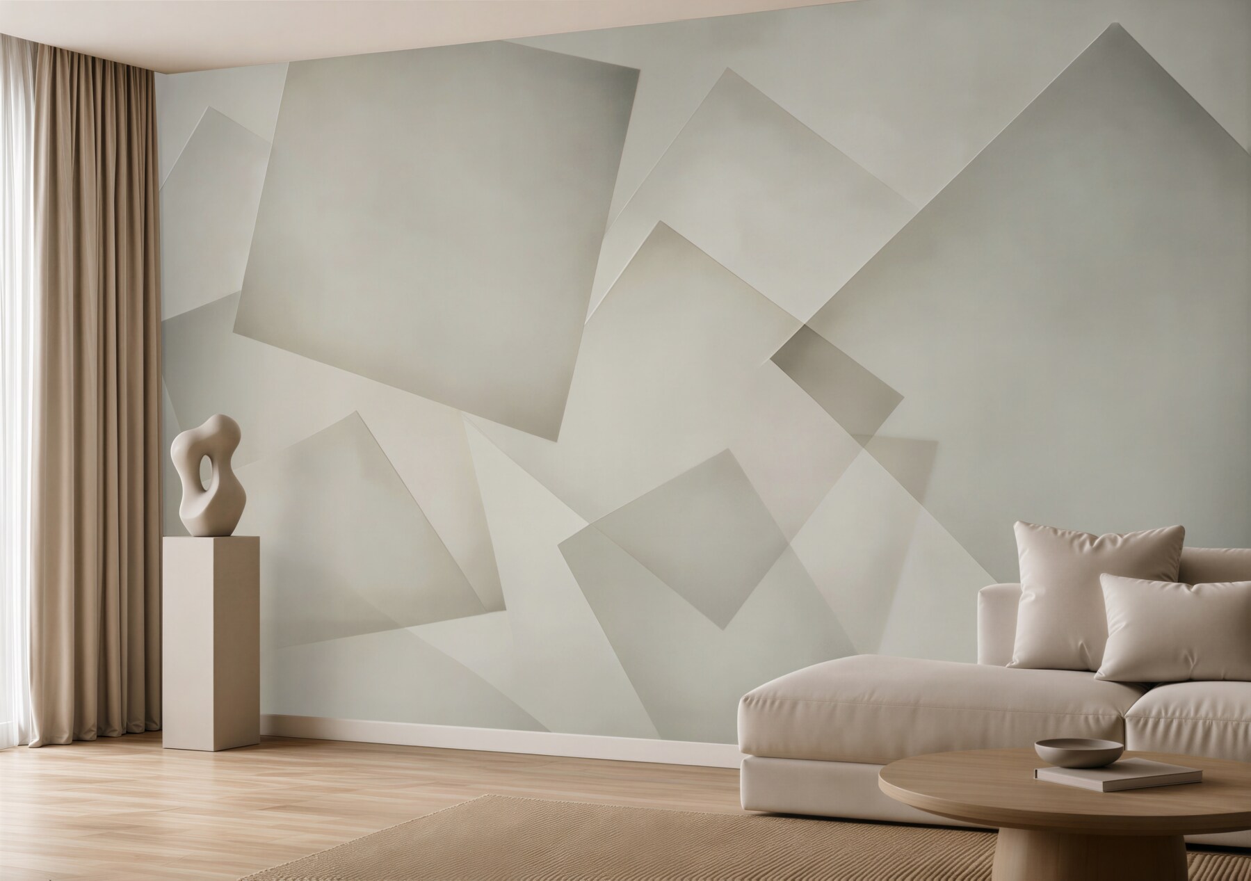 Fototapeta abstrakcyjne geometryczne prostokąty beżowe nowoczesne?v23