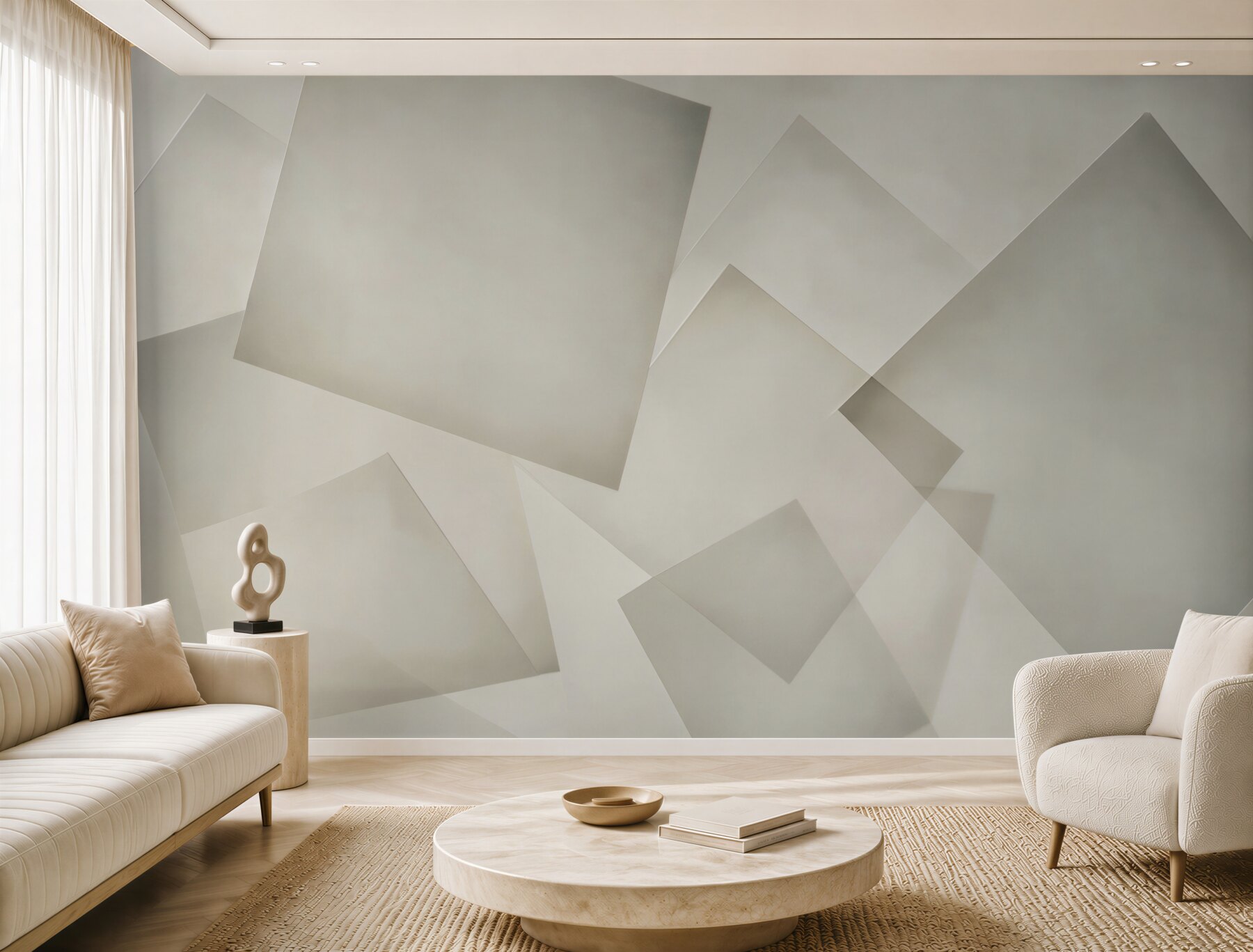 Fototapeta abstrakcyjne geometryczne prostokąty beżowe nowoczesne?v23