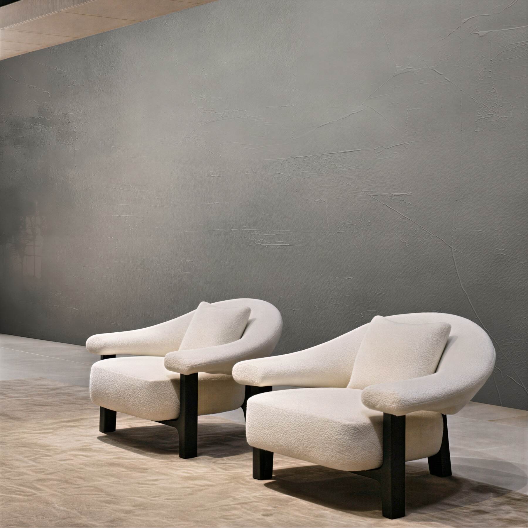 Fototapeta szary beton dekoracyjny z przecieranym efektem loftowy?v23