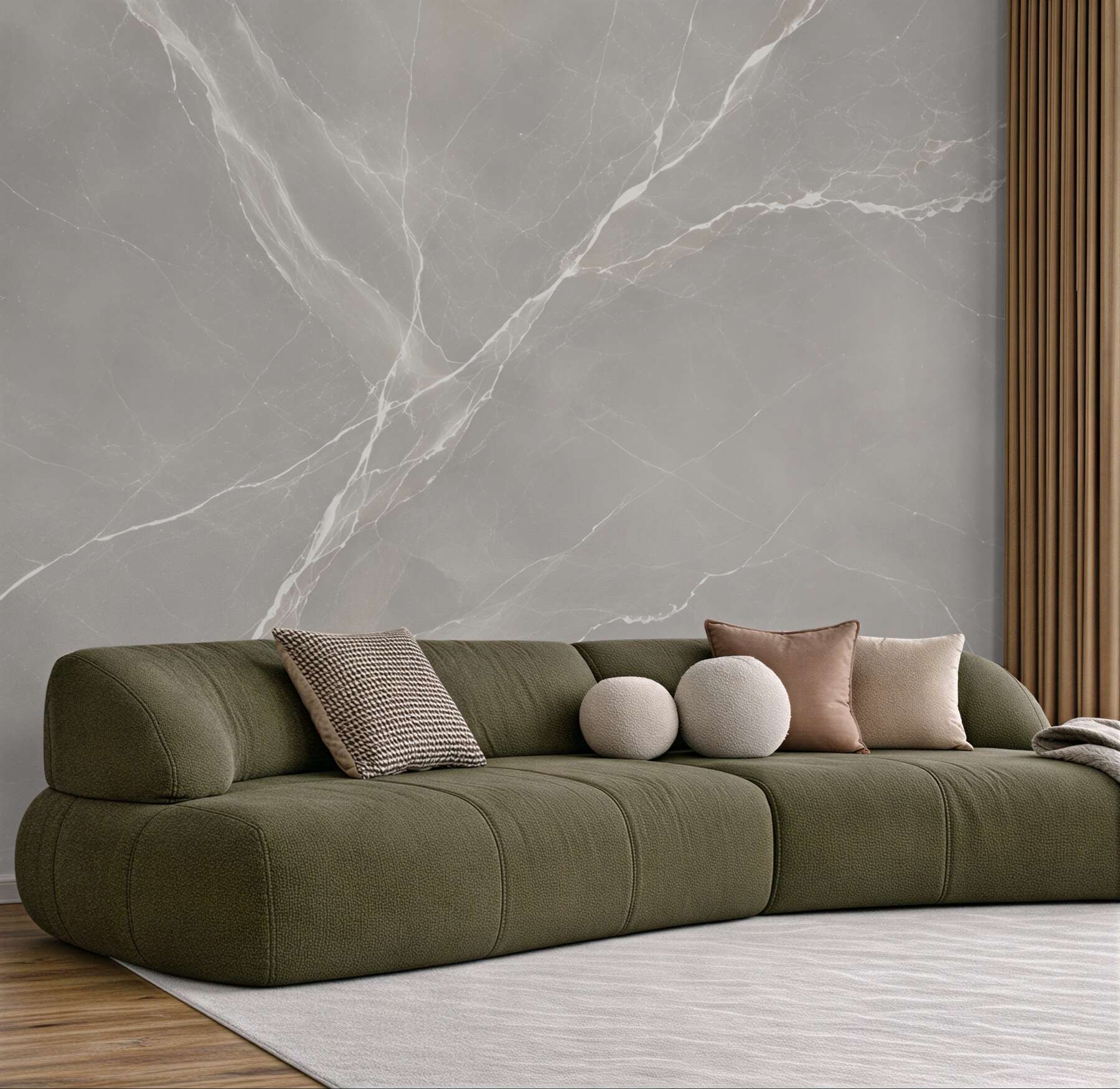 Fototapeta szary marmur z jasnymi żyłkami minimalistyczna elegancka?v23