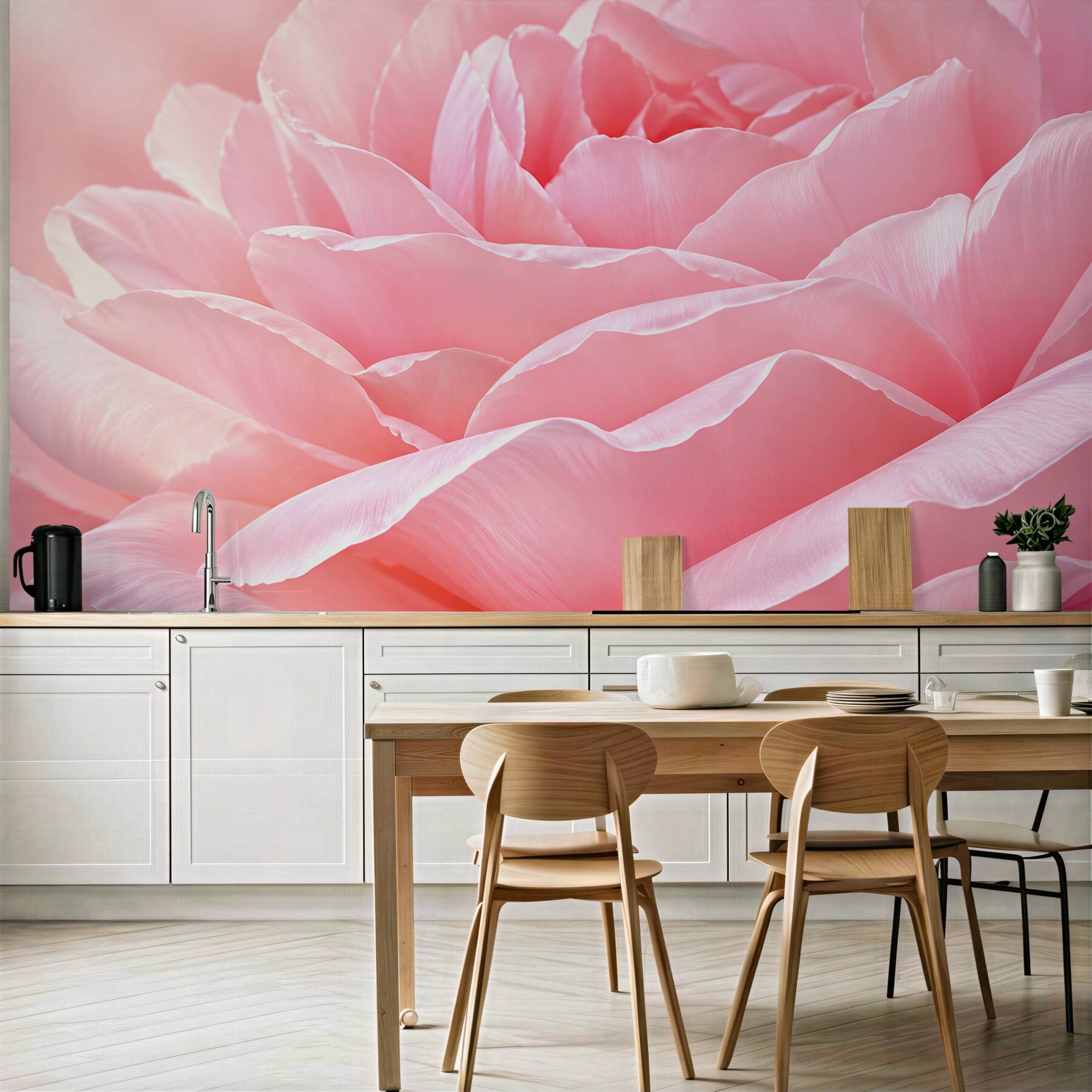 Fototapeta różowe płatki róży makro subtelna do sypialni?v23