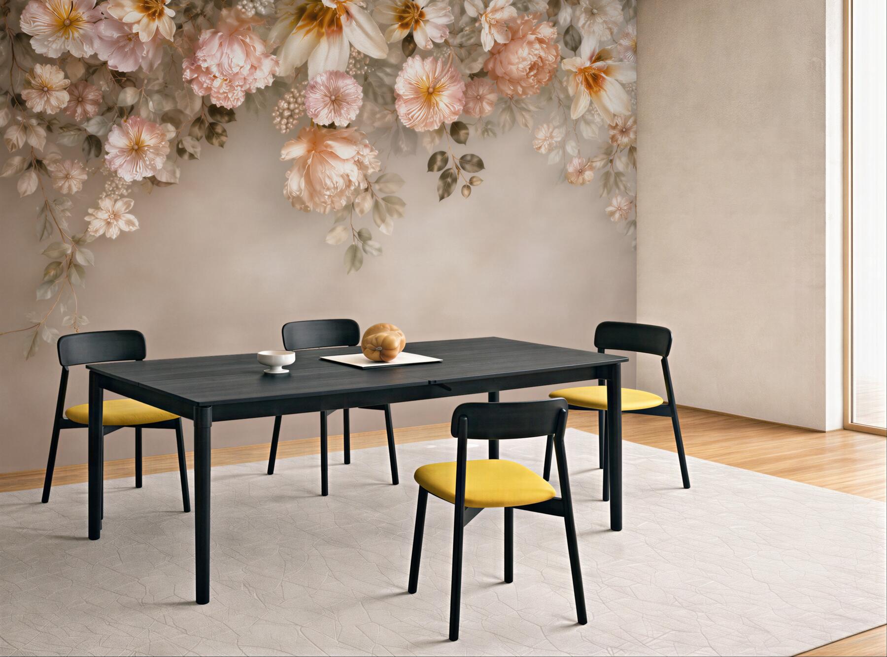 Fototapeta kwiaty peonie i magnolie pudrowy róż na beżowym tle?v23