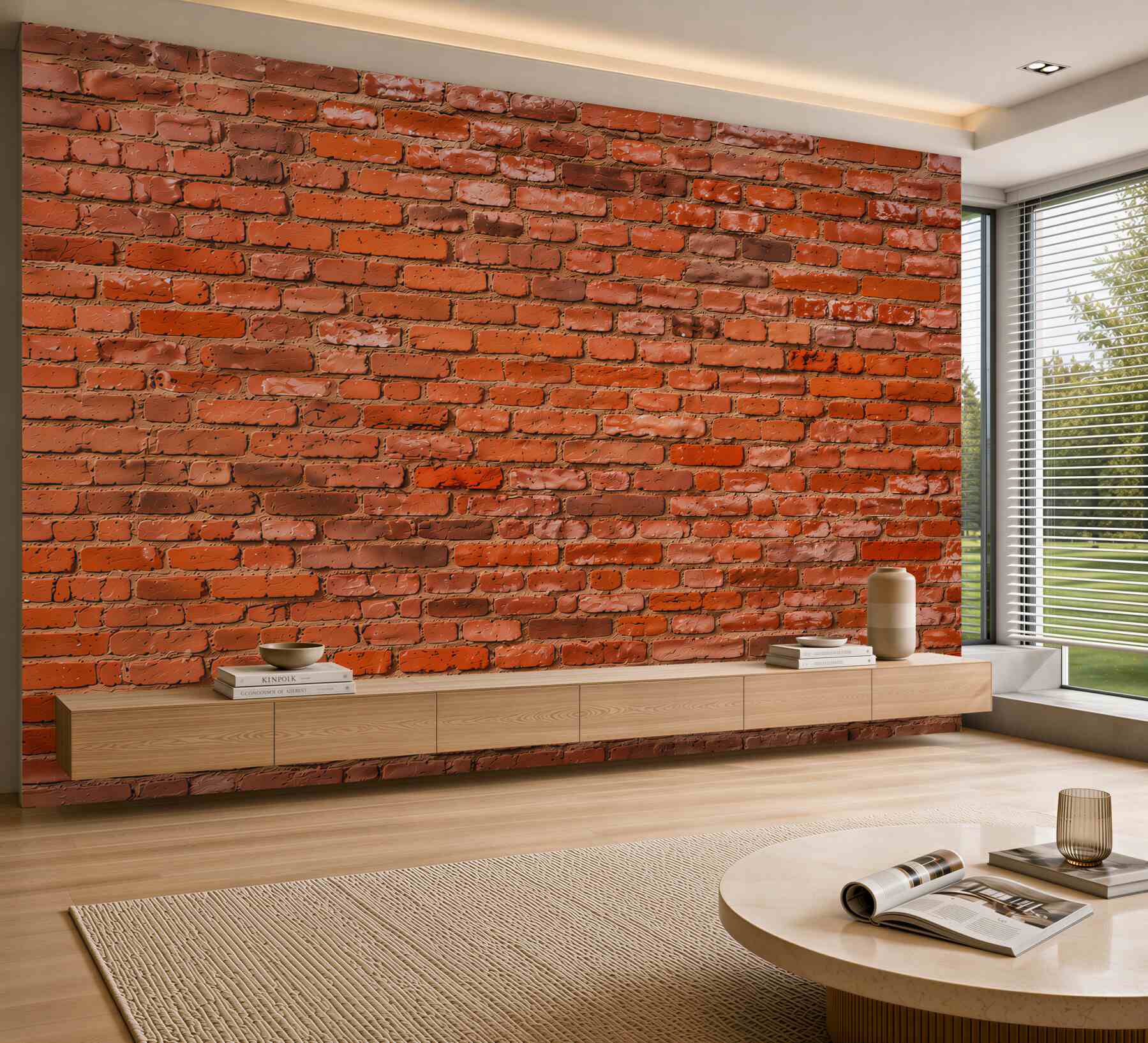 Fototapeta stary brązowy mur z cegły?v23