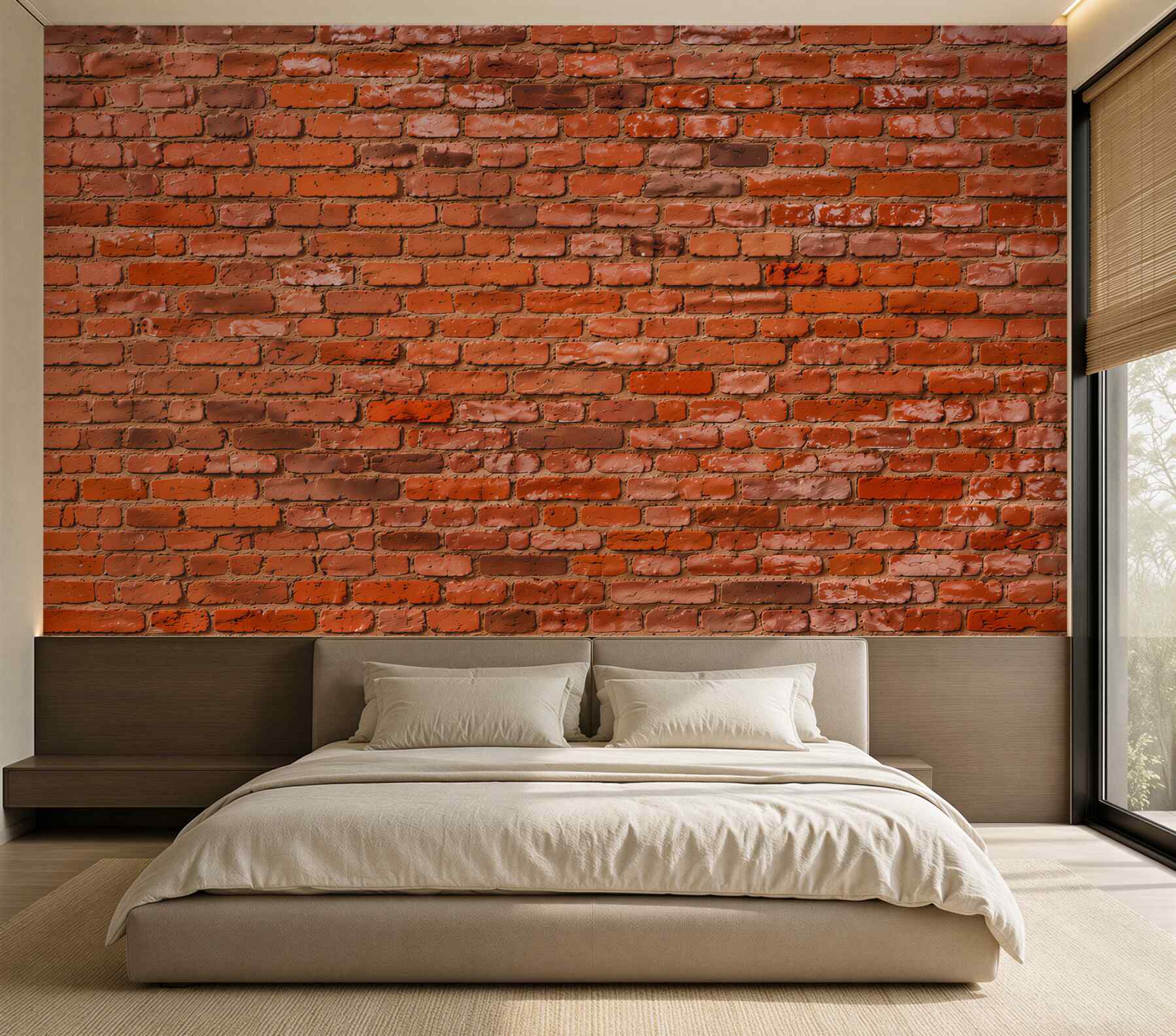 Fototapeta stary brązowy mur z cegły?v23