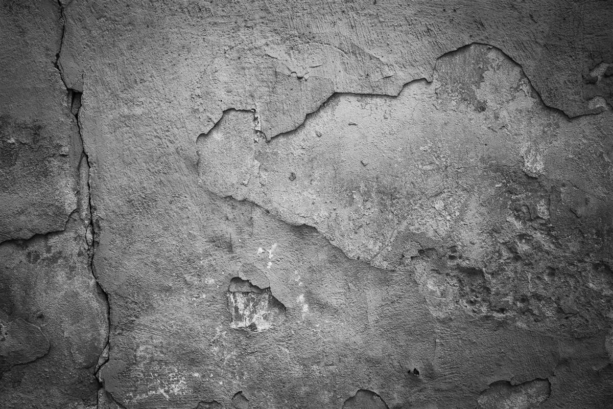 Fototapeta stary zawalony mur