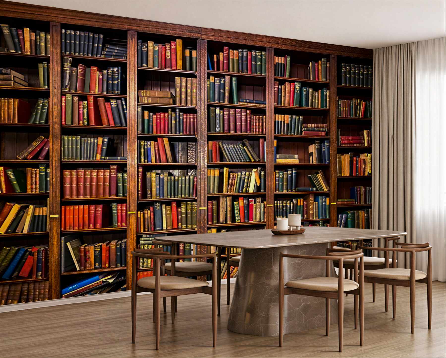 Fototapeta zarezerwuj dużą bibliotekę?v23