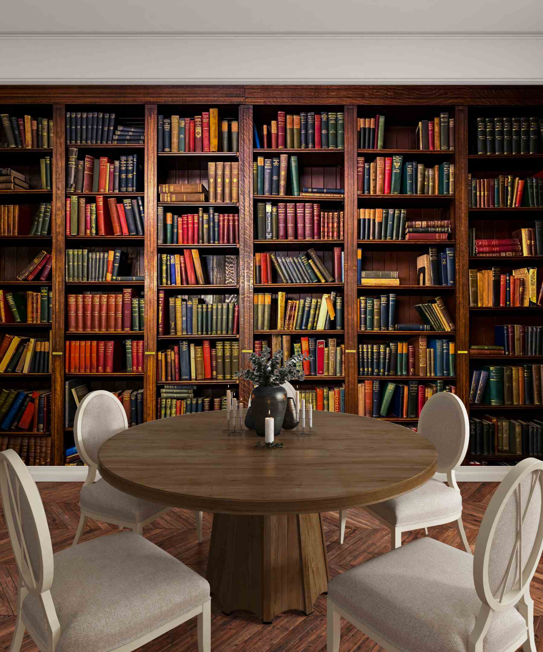 Fototapeta zarezerwuj dużą bibliotekę?v23