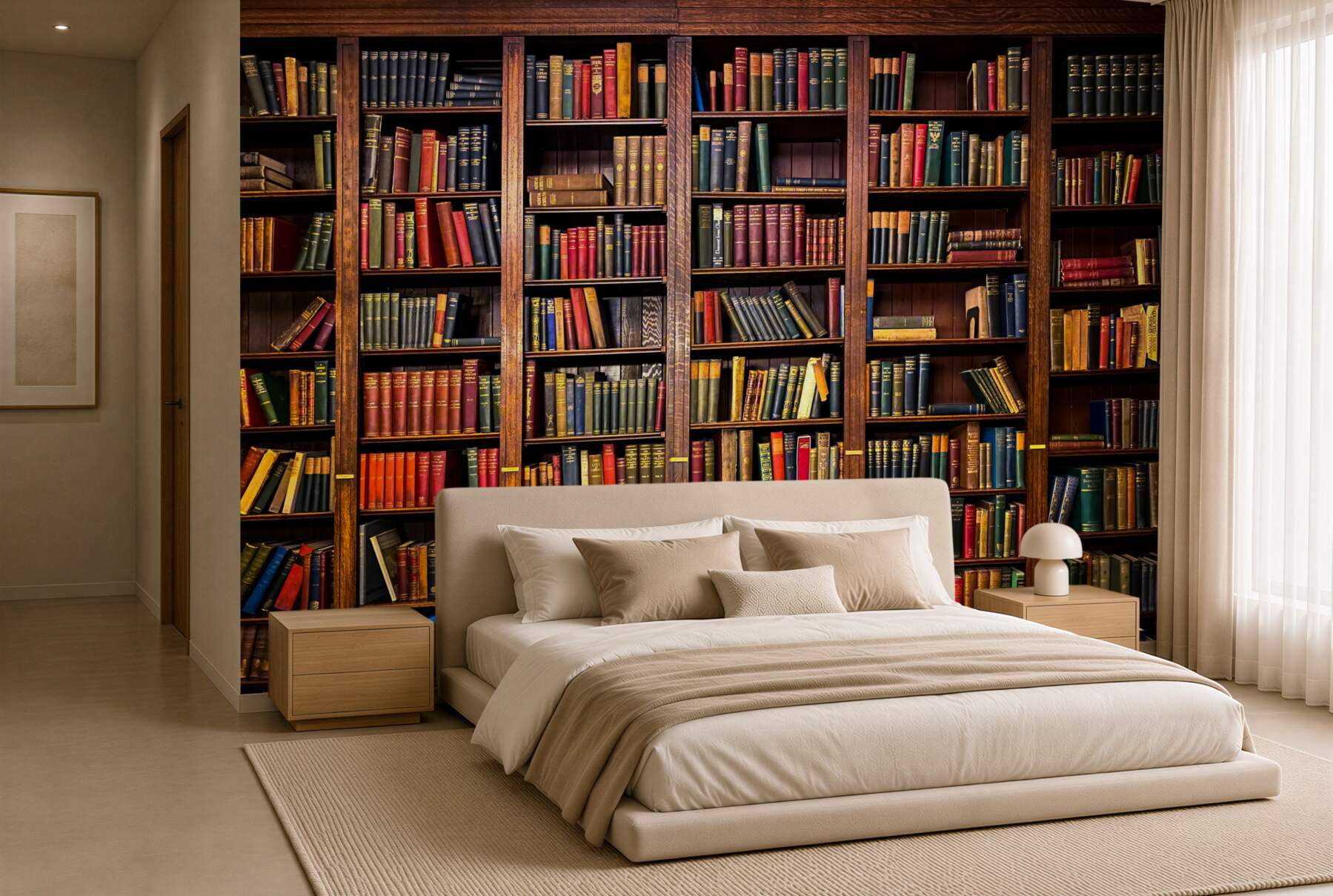 Fototapeta zarezerwuj dużą bibliotekę?v23